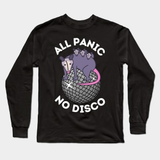 No Panic All Disco Opossum Lover Long Sleeve T-Shirt